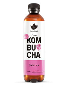 JUOMA KOMBUCHA VADELMA LUOMU 400ML