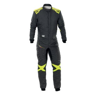 AJOPUKU OMP ONE EVO AIR 8856-2018 - TUMMAN HARMAA/FLUORO KELTAINEN