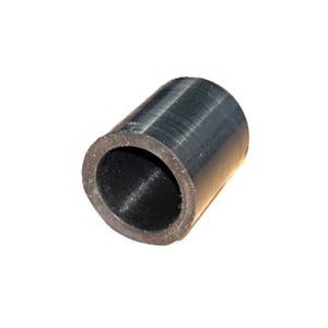 SILIKONILETKU 19MM NAARAS TULPPA MUSTA SILICON HOSES