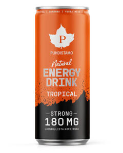 JUOMA NATURAL ENERGY DRINK STRONG TROPICAL 330ML