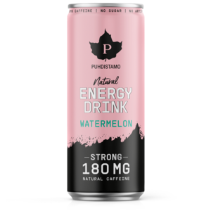 JUOMA NATURAL ENERGY DRINK STRONG WATERMELON 330ML